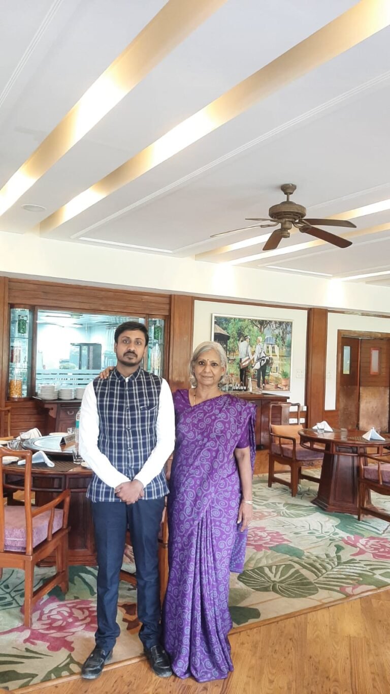 With Vidya ji