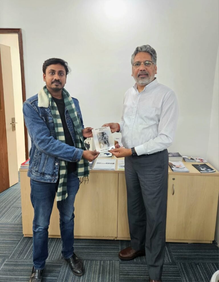 With Dr. Rajiv Mathur